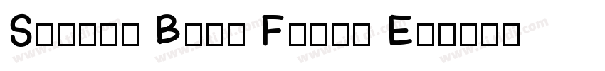 Sunday Best Fancy En字体转换